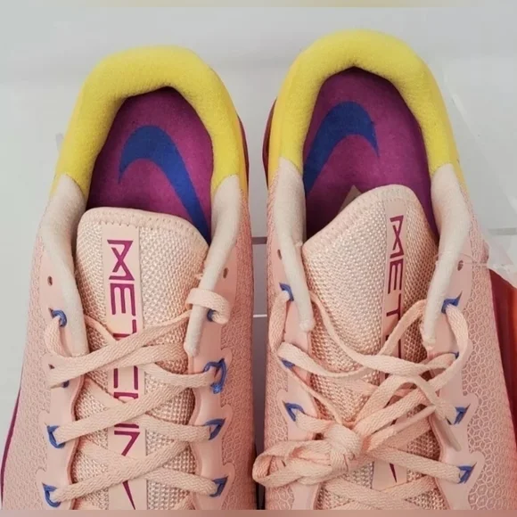 Nike Metcon 5 Womens Size 14 Washed Coral Pink Gold Training AO2982-668 New - Picture 9 of 12